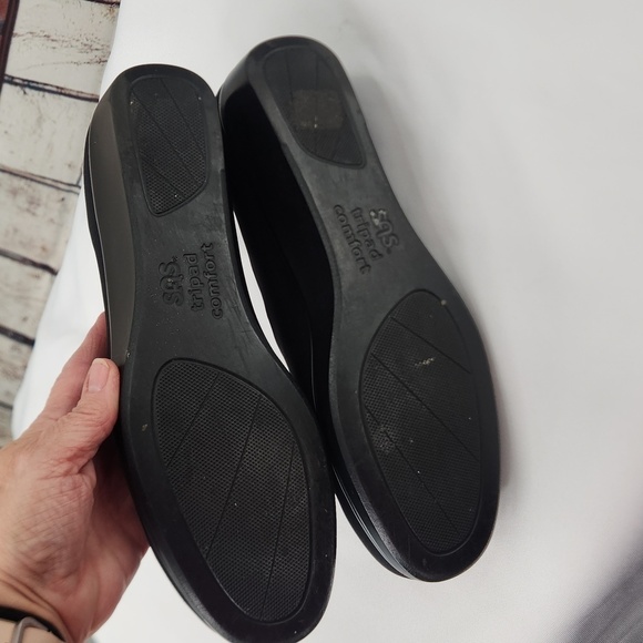 SAS Black Bliss Slip On Loafers